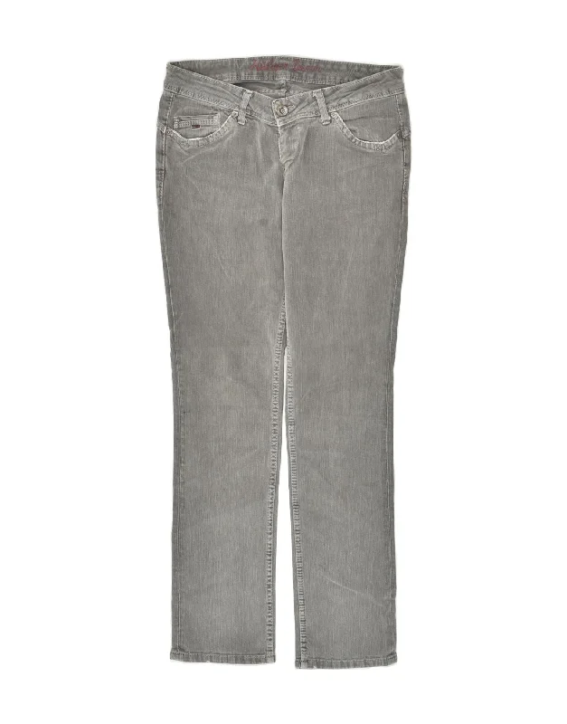 TOMMY HILFIGER Womens Slim Jeans W29 L30 Grey Cotton