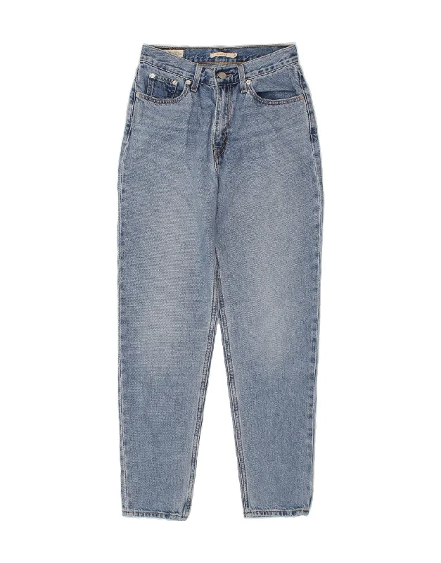 LEVI'S Womens Tapered Jeans W26 L30 Blue