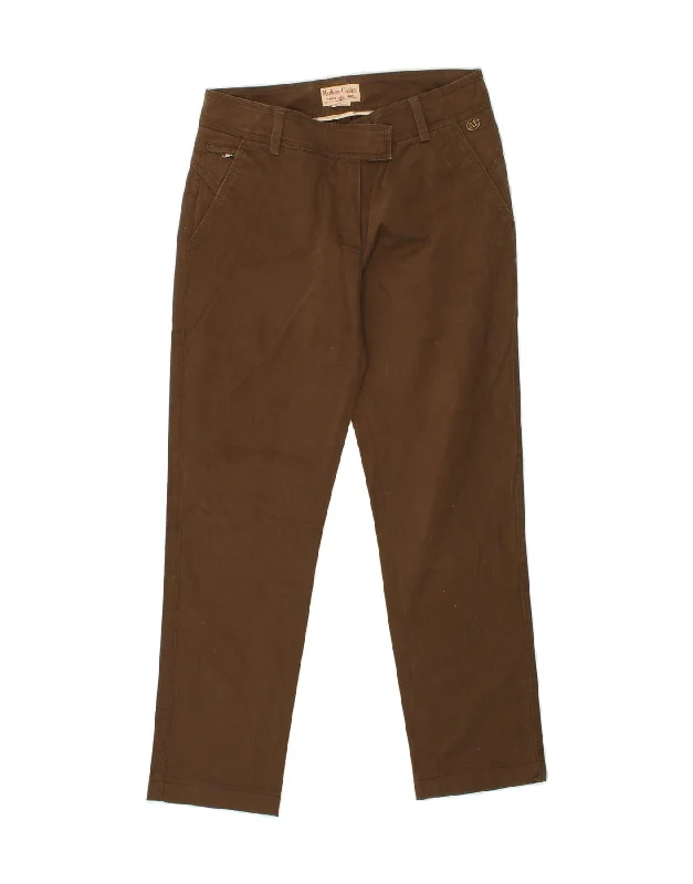 MARLBORO CLASSICS Womens Slim Chino Trousers EU  44 Medium W28 L28 Brown