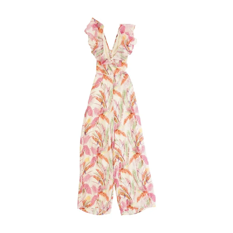 Multi Floral Jumpsuit