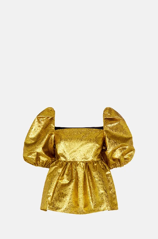 Kinsley Top Luminescent Gold