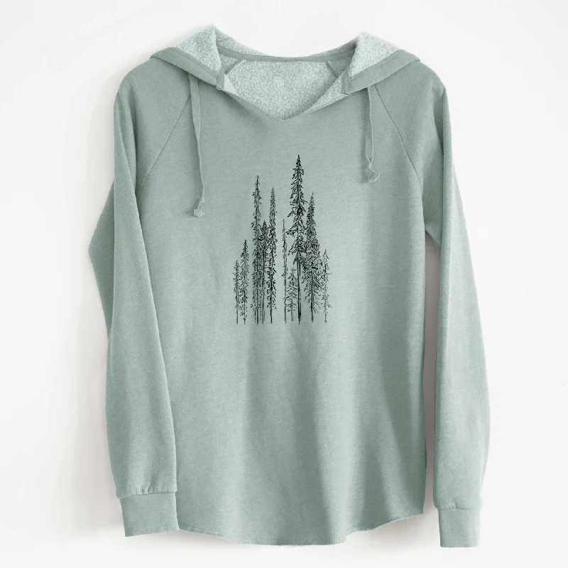 Black Spruce (Picea mariana) - Cali Wave Hooded Sweatshirt