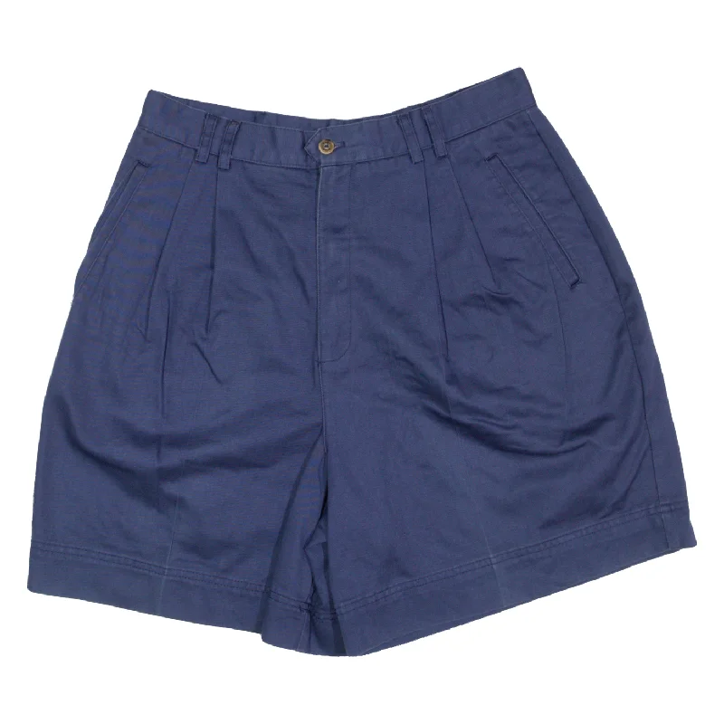 HUNT CLUB Chino Shorts Blue Regular Womens M W30