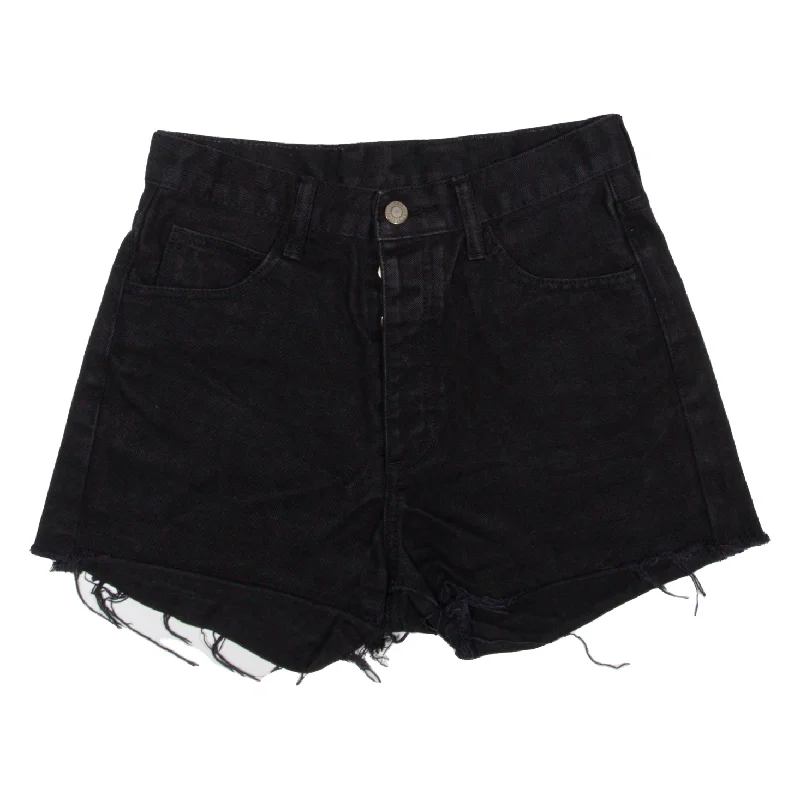 J. GALT Denim Shorts Black Regular Womens XS W26