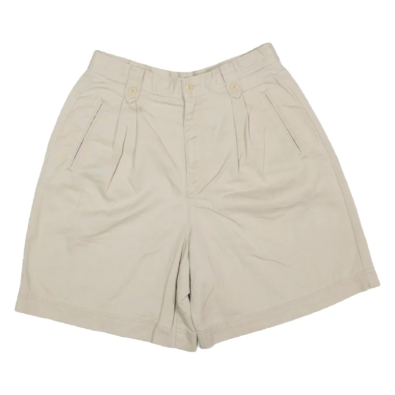 LIZ CLAIBORNE Casual Shorts Beige Regular Womens S W28