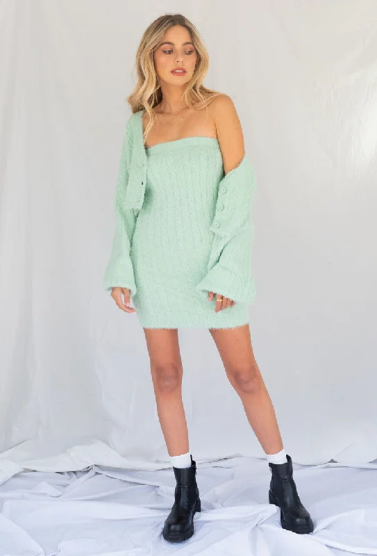 Travel Diaries Tube Dress/Skirt In Mint