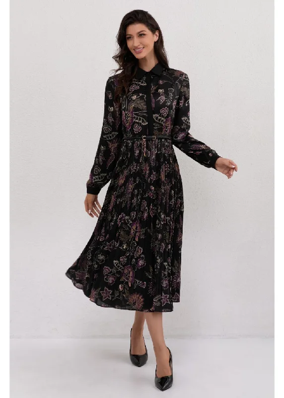 Eclipse Bloom Midi Dress