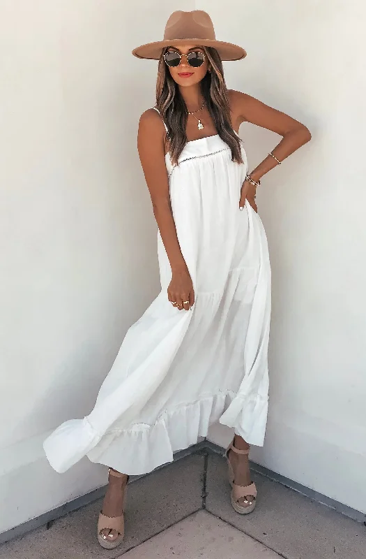 Sandy Tiered Midi Dress