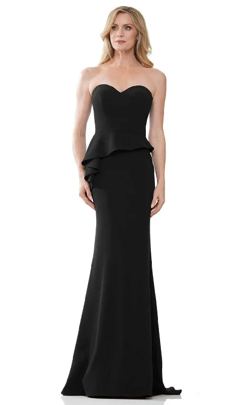 Rina Di Montella RD2948 - Sweetheart Peplum Evening Gown