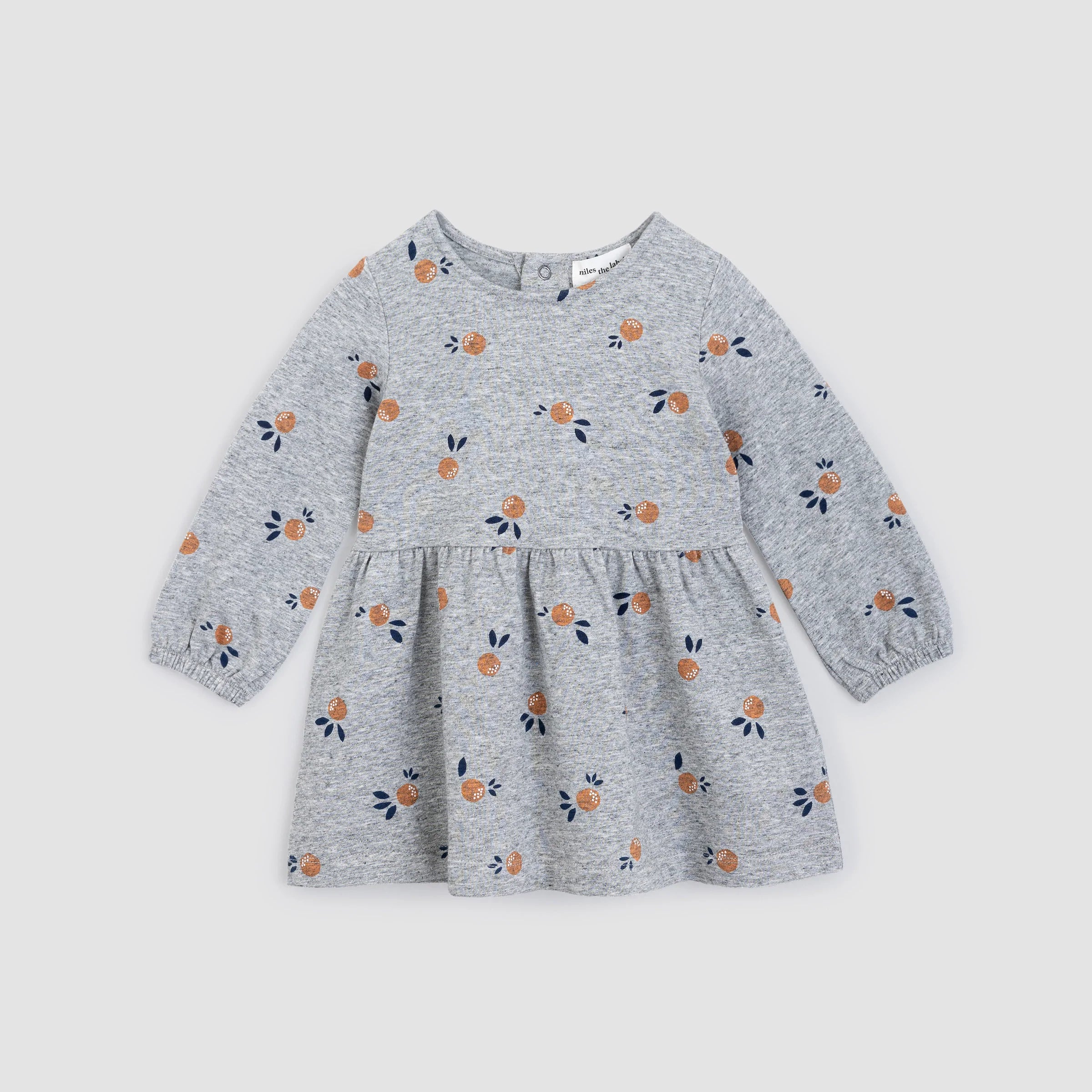 Heathered Citrus Baby Dress