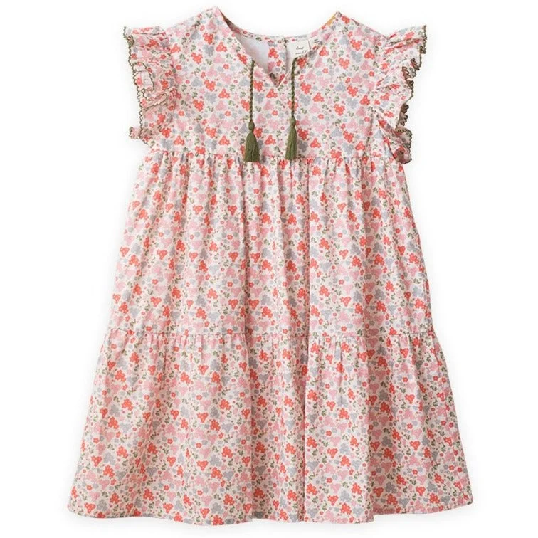 Beet World Sara Dress, Clover Field