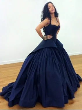 Chic Prom Dresses Sweetheart Sweep/Brush Train Taffeta Sexy Prom Dress/Evening Dress JKL313