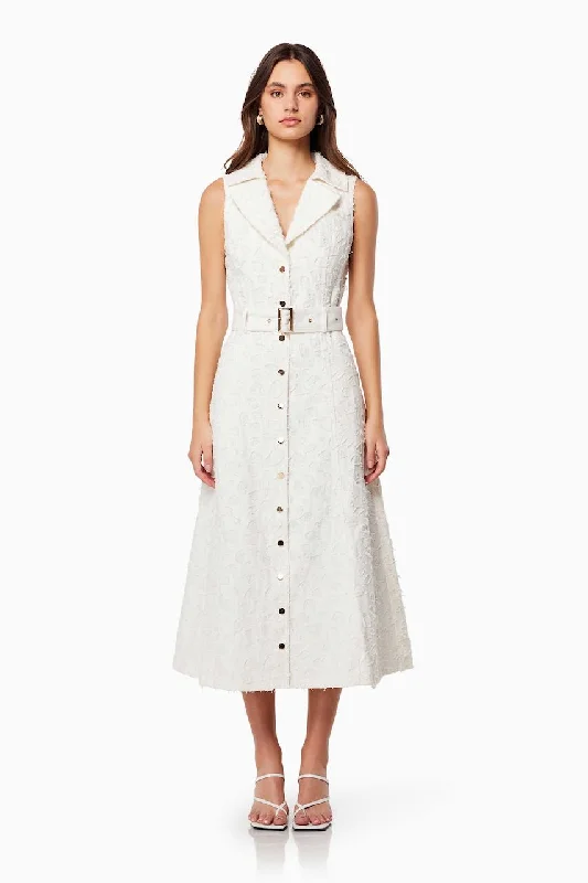 Elliatt Caring Dress - White