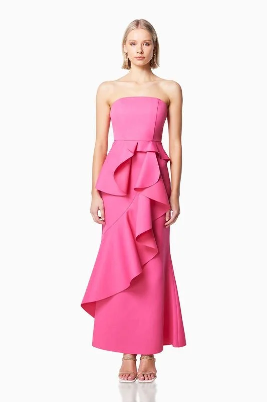 Elliatt Livorno Gown - Fuchsia