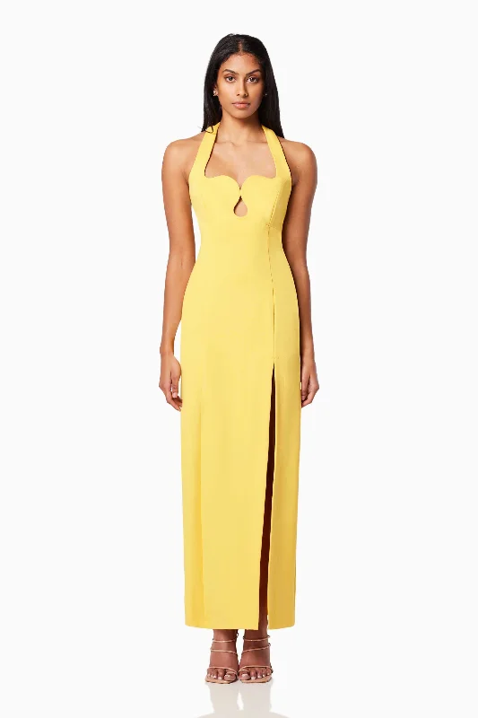 Elliatt Tuning Dress - Yellow