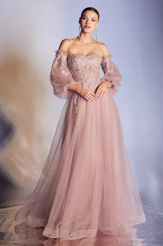 Enchanting Elegance: Cinderella Divine's CD948 Gown for Unforgettable Occasions