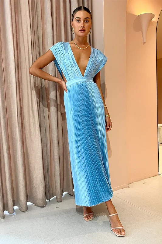 Gala Gown in Summer Blue