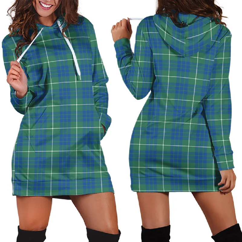 Hamilton Hunting Ancient Tartan Hoodie Dress