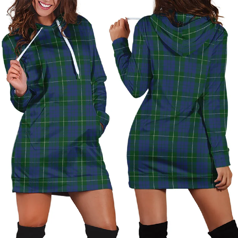 Hamilton Hunting Tartan Hoodie Dress