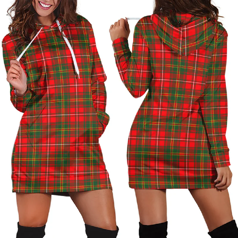 Hay Modern Tartan Hoodie Dress