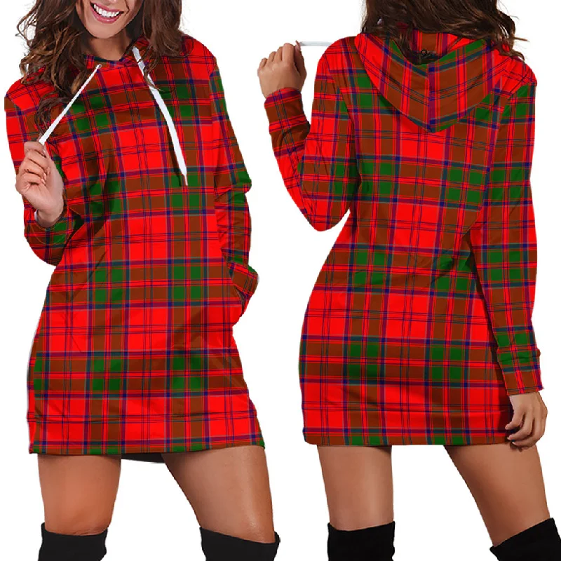 Heron Tartan Hoodie Dress