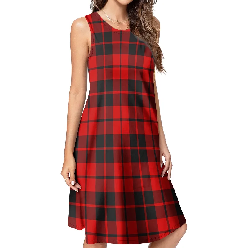 Hogg Tartan Womens Casual Dresses