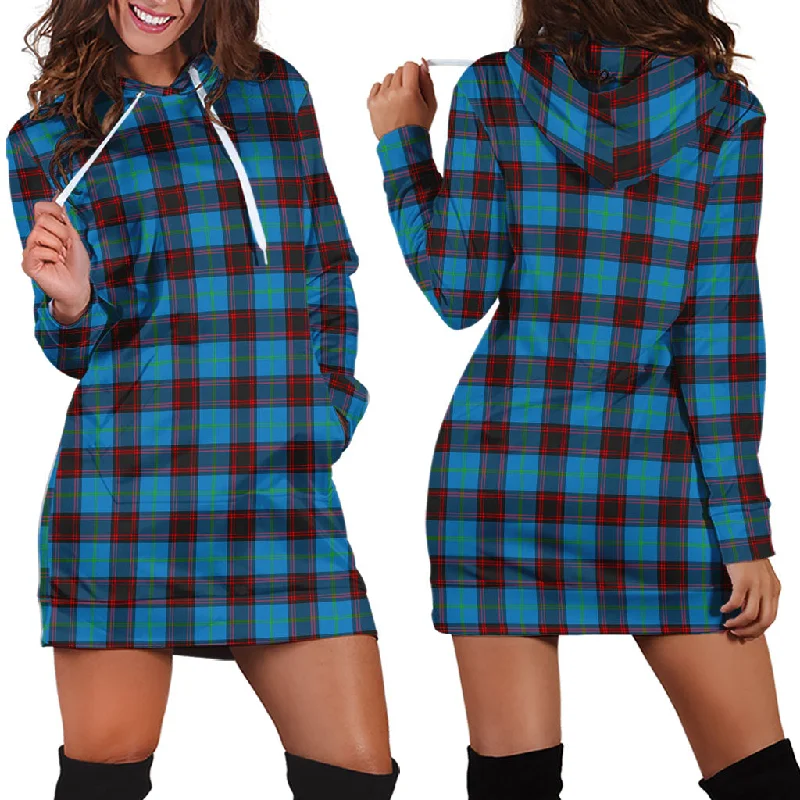 Home Ancient Tartan Hoodie Dress