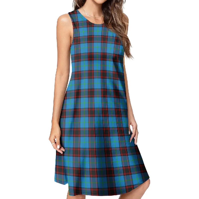 Home Ancient Tartan Womens Casual Dresses