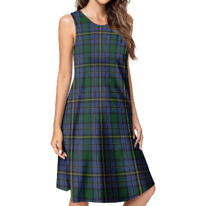 Hope Clan Originaux Tartan Womens Casual Dresses