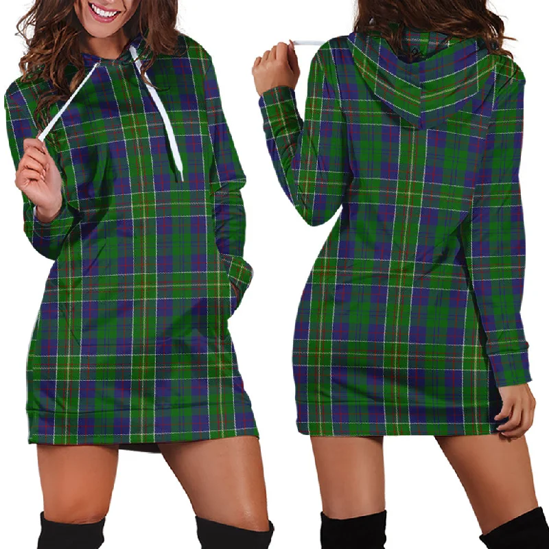 Hunter of Hunterston Tartan Hoodie Dress