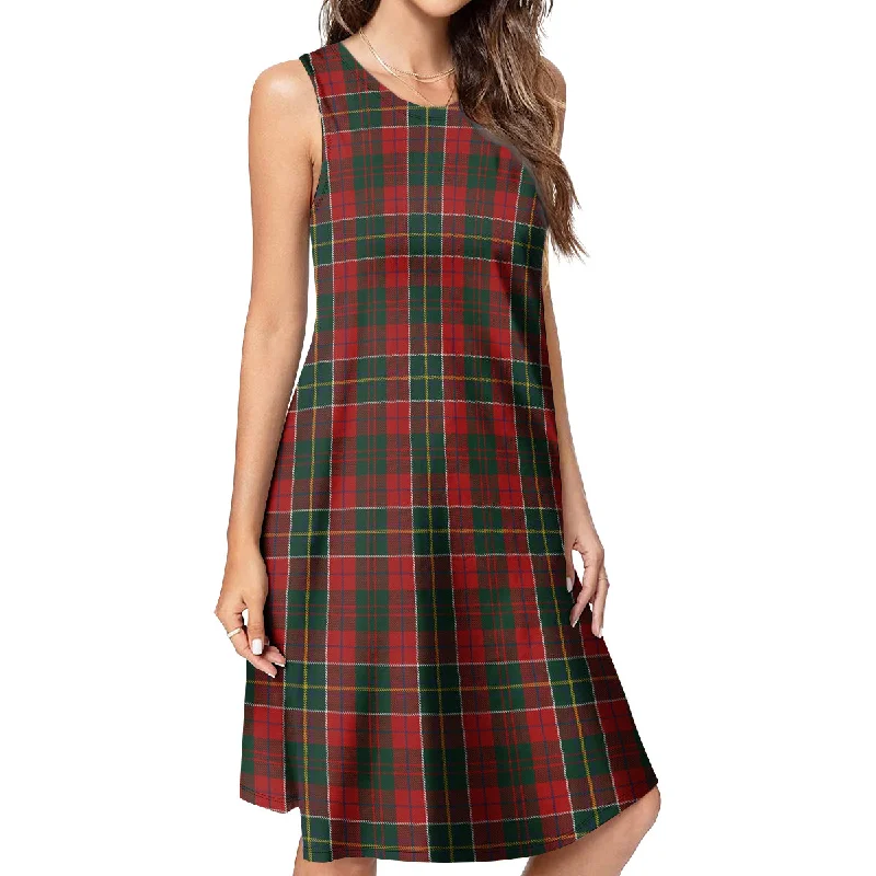 Hunter USA Tartan Womens Casual Dresses