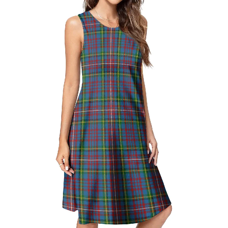 Hyndman Tartan Womens Casual Dresses