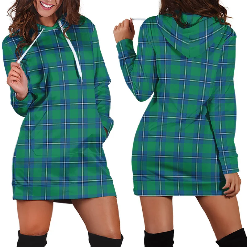 Irvine Tartan Hoodie Dress