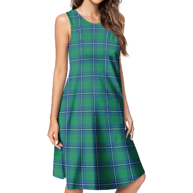 Irvine Tartan Womens Casual Dresses