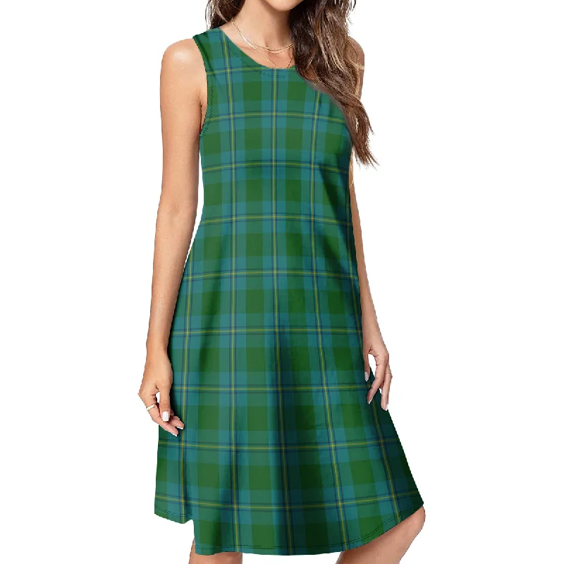 Irvine of Bonshaw Tartan Womens Casual Dresses