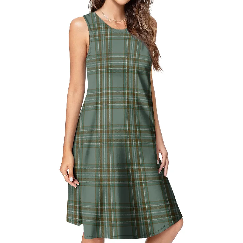 Kelly Tartan Womens Casual Dresses