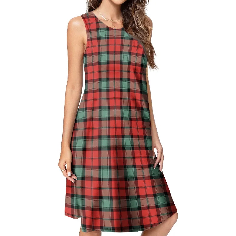 Kerr Ancient Tartan Womens Casual Dresses