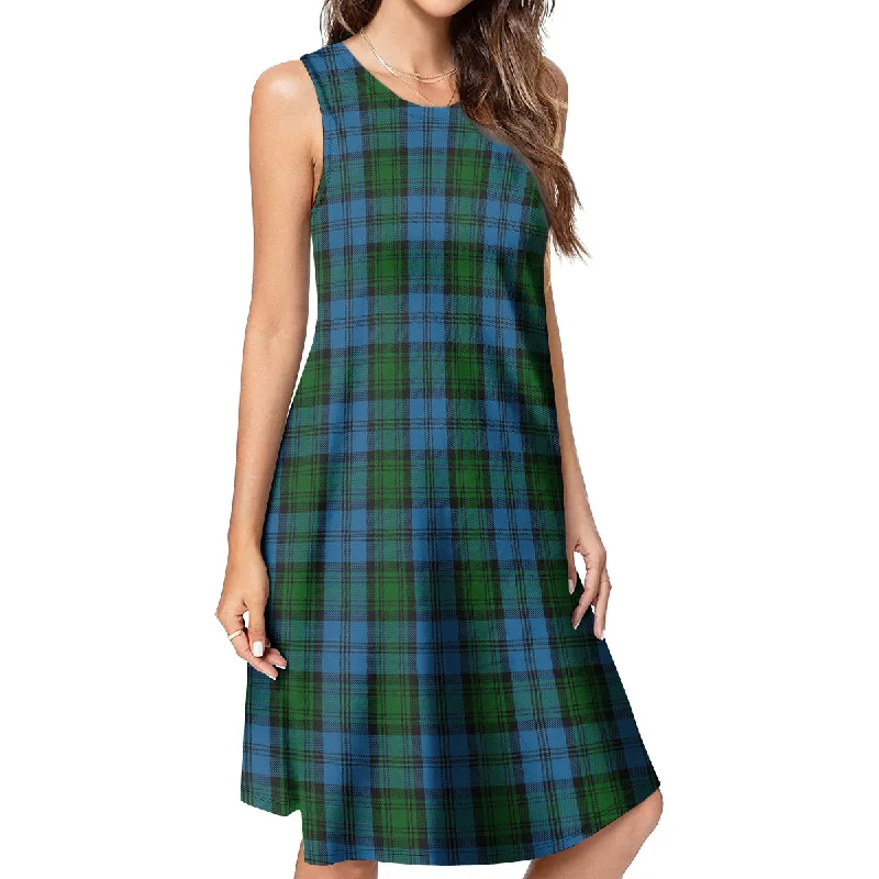 Kerr Hunting Tartan Womens Casual Dresses