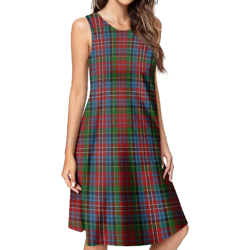 Kidd Tartan Womens Casual Dresses