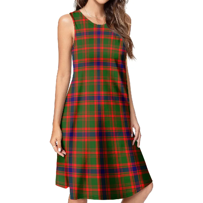 Kinninmont Tartan Womens Casual Dresses