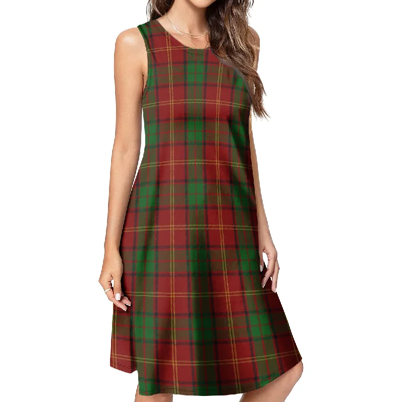 Kirk Tartan Womens Casual Dresses