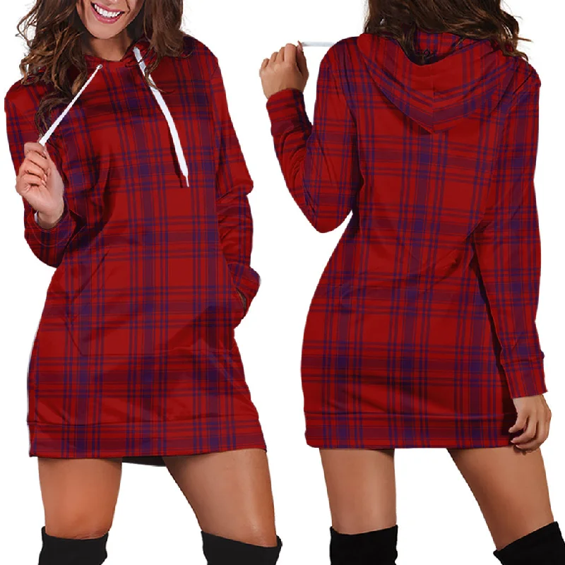 Kyle Tartan Hoodie Dress