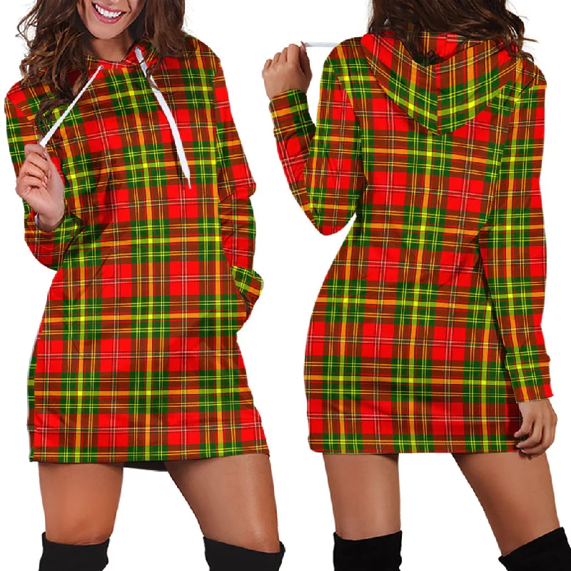 Leask Modern Tartan Hoodie Dress