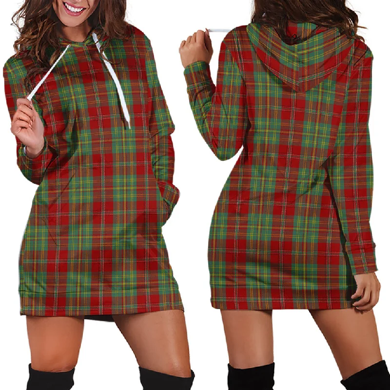 Leask Tartan Hoodie Dress