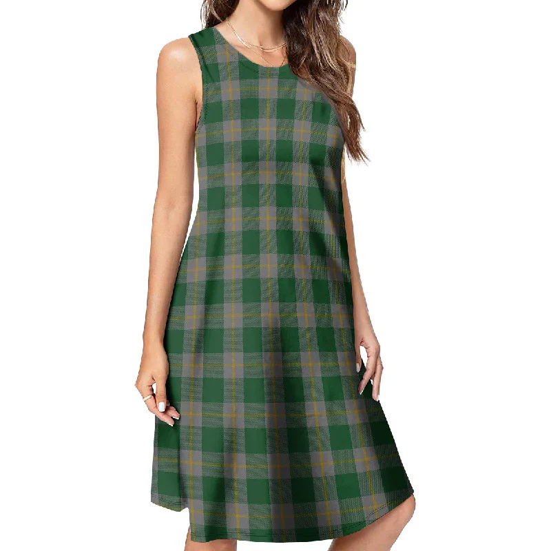 Ledford Tartan Womens Casual Dresses