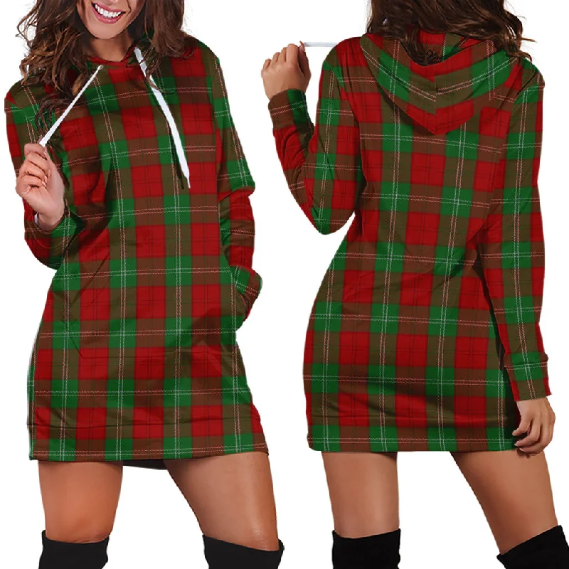 Lennox Tartan Hoodie Dress