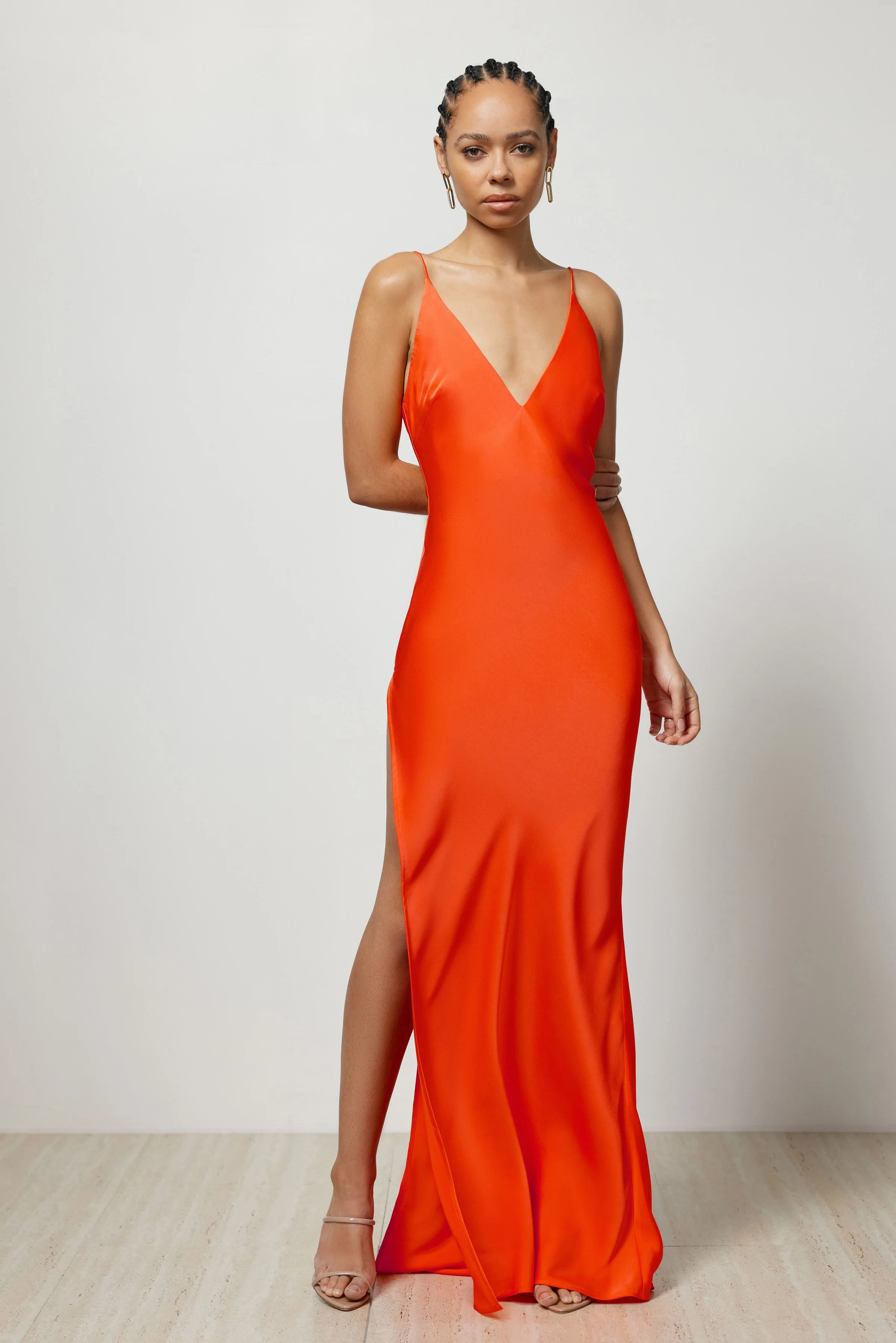 Lexi Gaia Dress - Tangelo