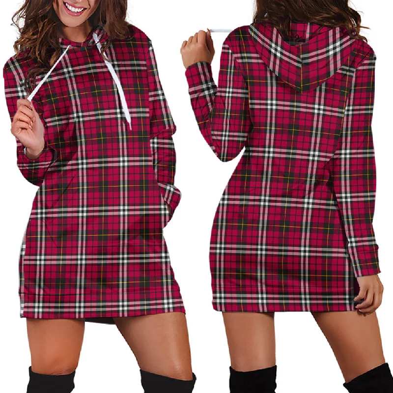 Little Tartan Hoodie Dress