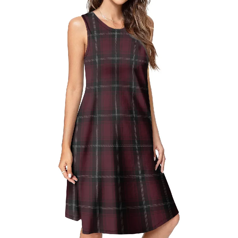 Llewellen of Wales Tartan Womens Casual Dresses