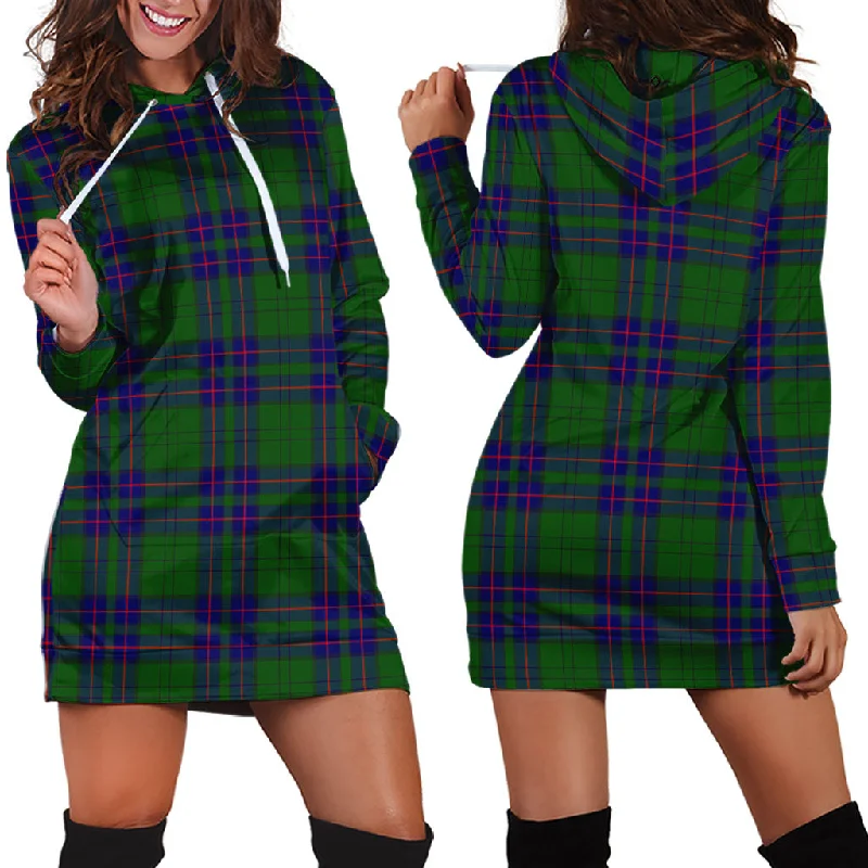 Lockhart Modern Tartan Hoodie Dress